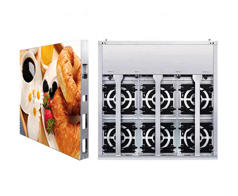 Cabinet en aluminium imperméable extérieur de l'écran P10mm IP68 SMD de 6000nits LED