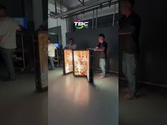 Bureau de réception LED 6 pliables | Écran LED pliable portable pour événements