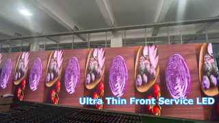 Affichage de service avant de mur vidéo LED d'intérieur série E